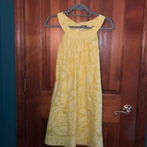 JCrew Bright Yellow sun dress